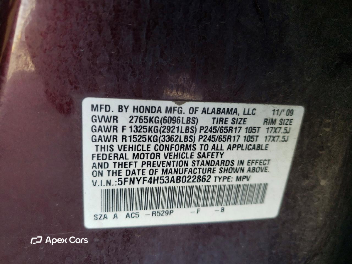 Honda Pilot 2010