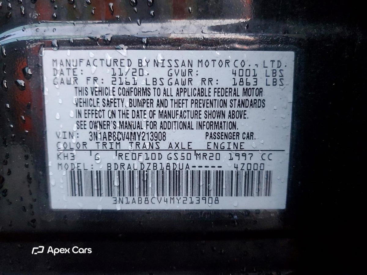 Nissan Sentra 2021