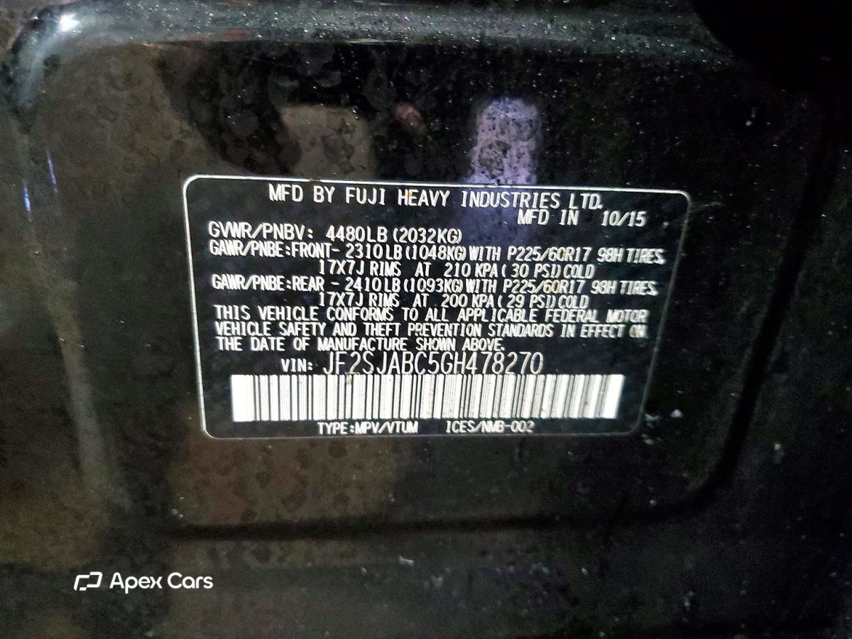 Subaru Forester 2016