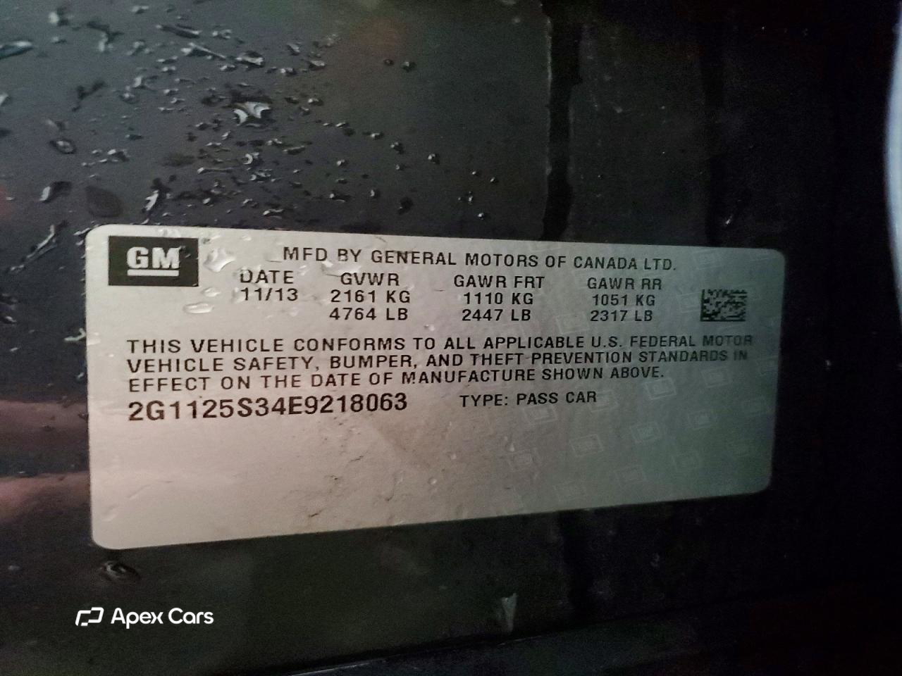 Chevrolet Impala 2014