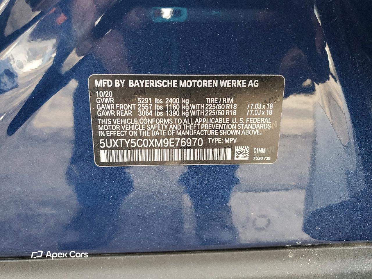 BMW X3 2021