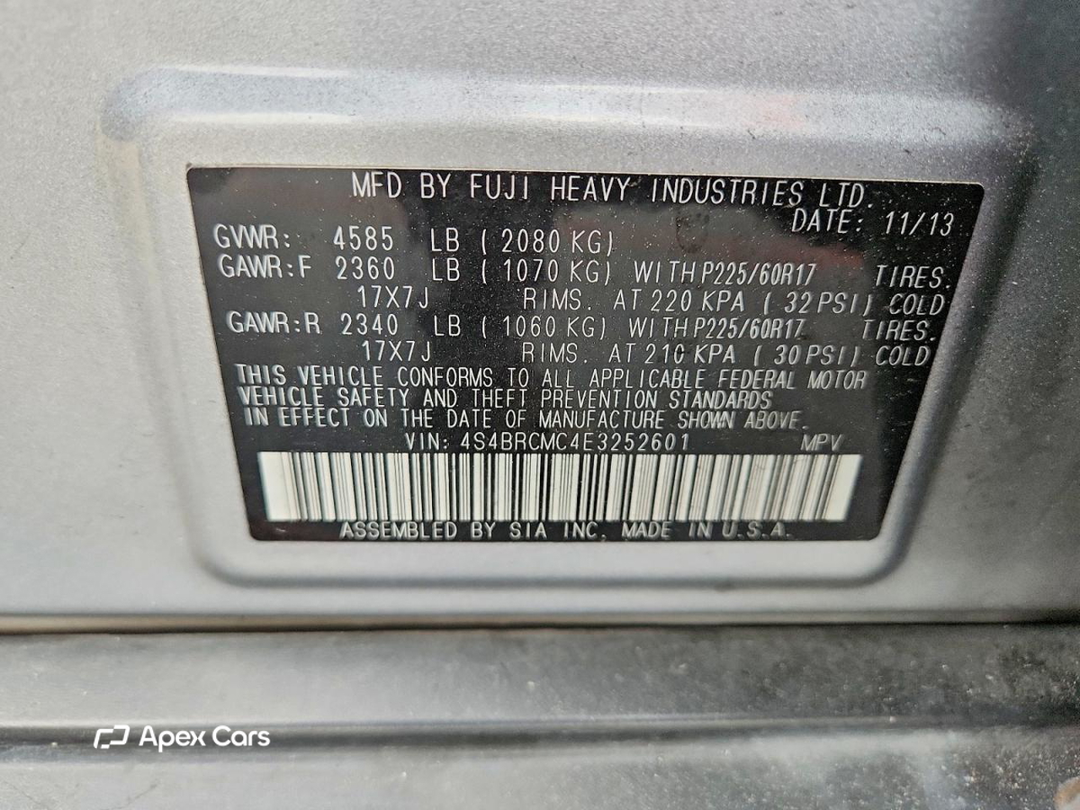 Subaru Outback 2014