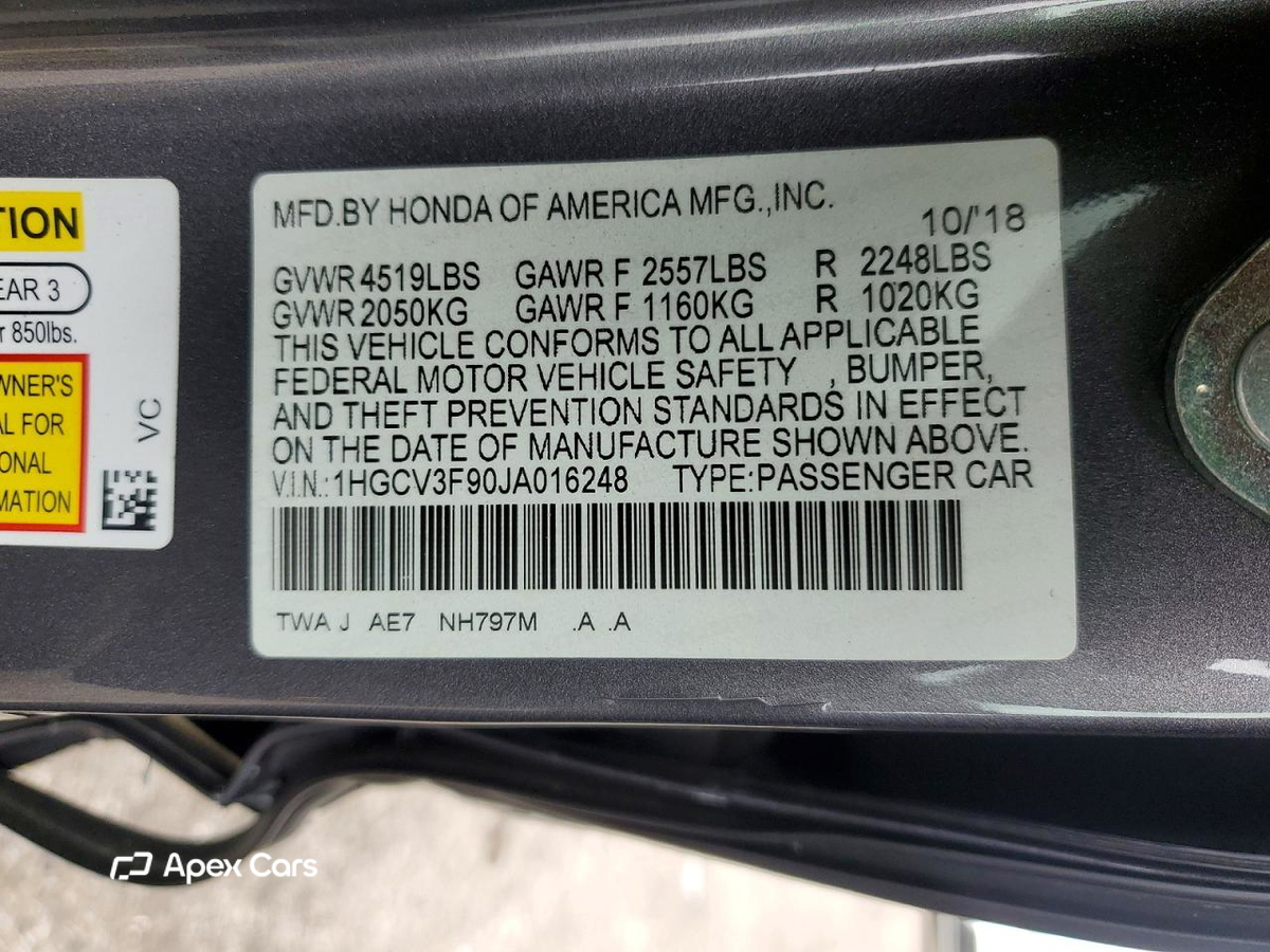 Honda Accord 2018