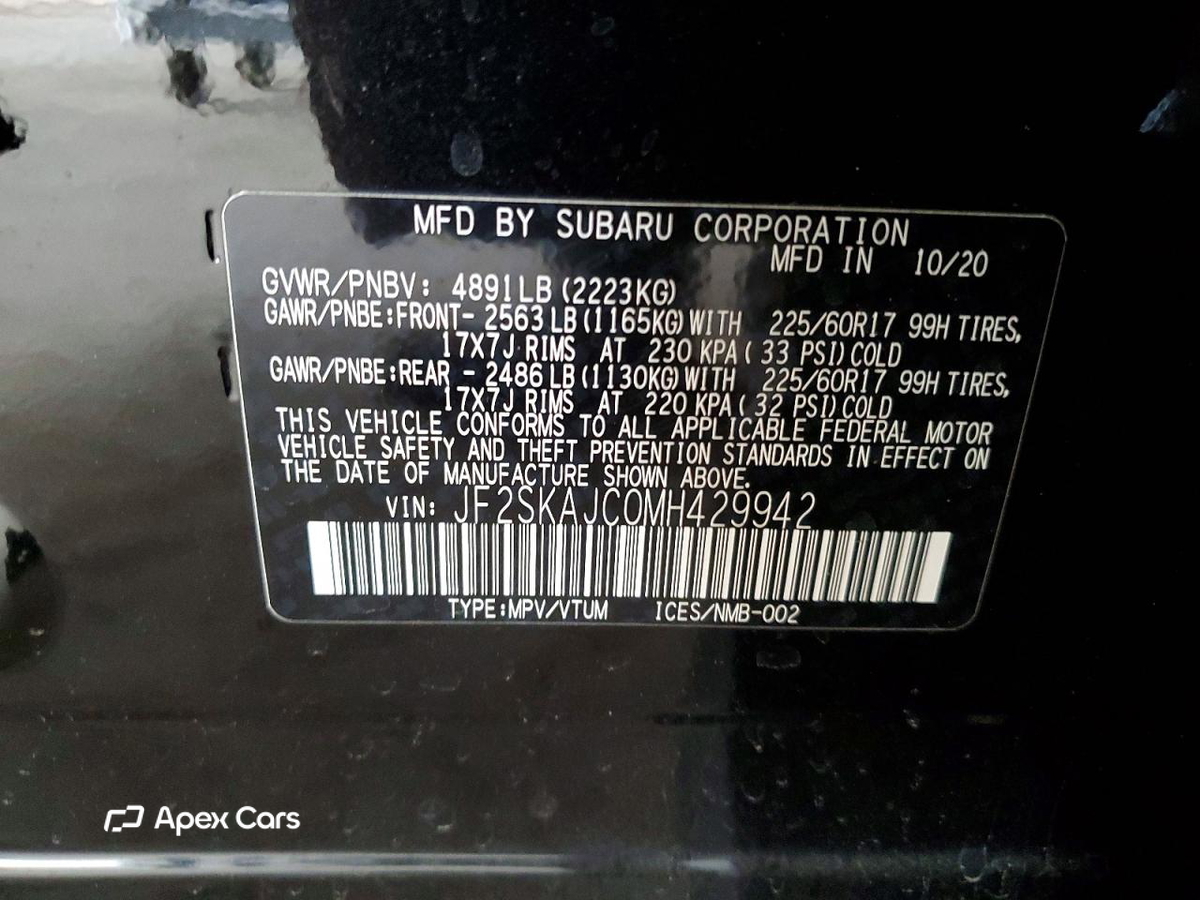 Subaru Forester 2021