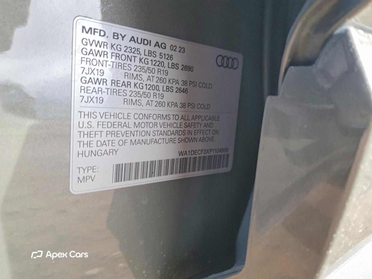 Audi Q3 2023