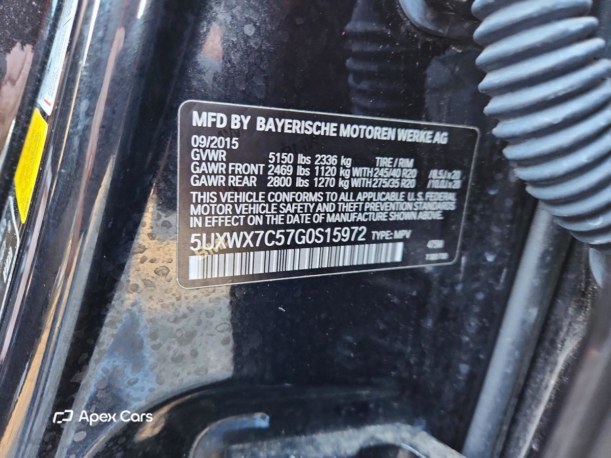 BMW X3 2016