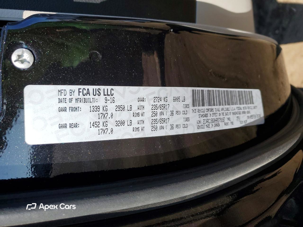 Chrysler Pacifica 2017