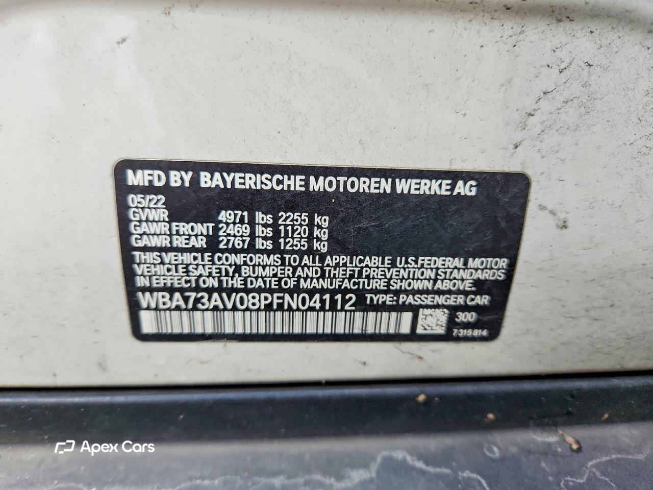 BMW Series 4 2023