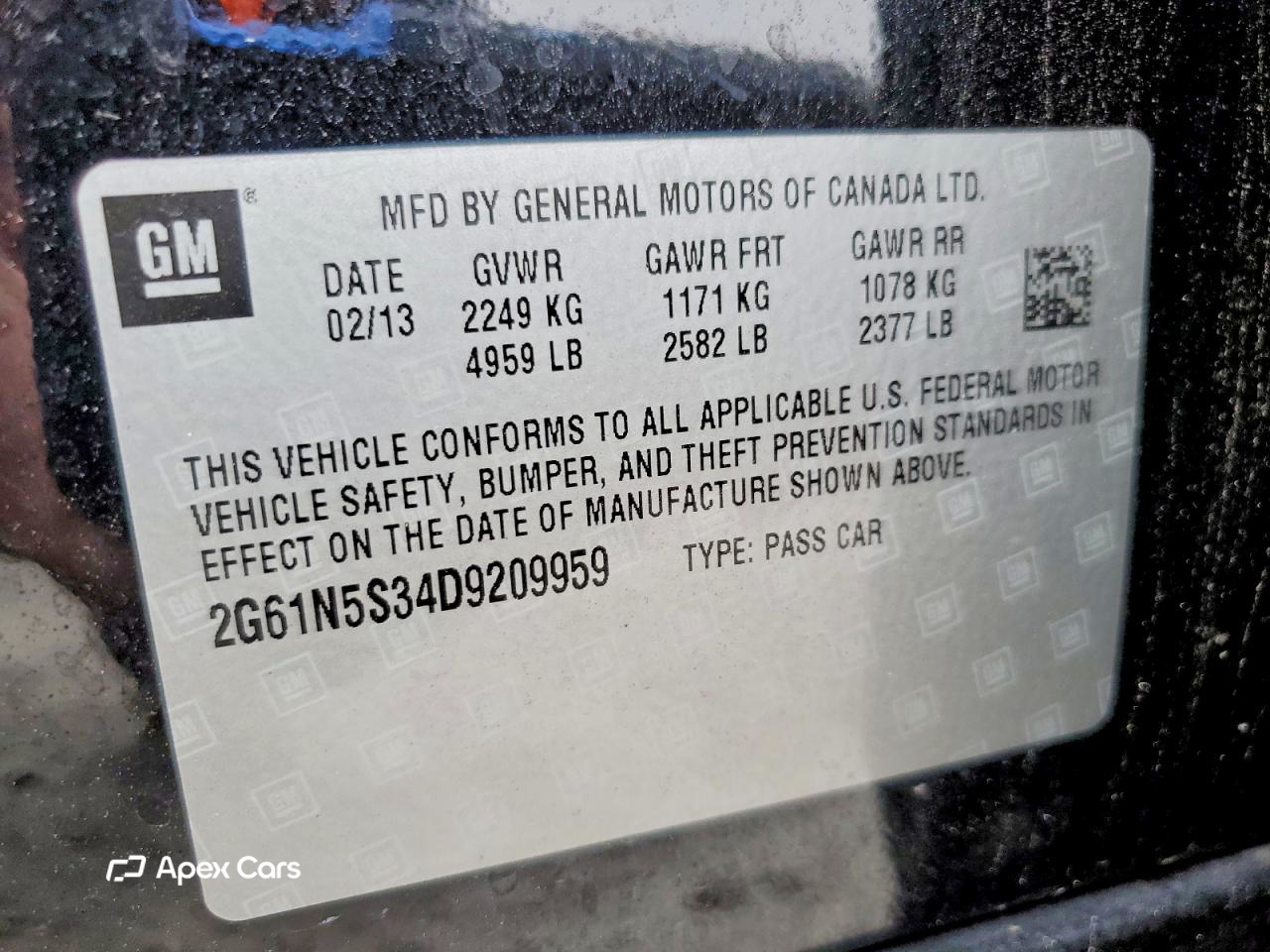 Cadillac XTS 2013