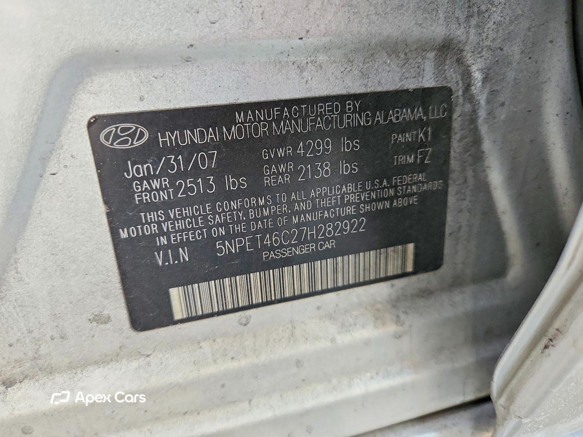 Hyundai Sonata 2007