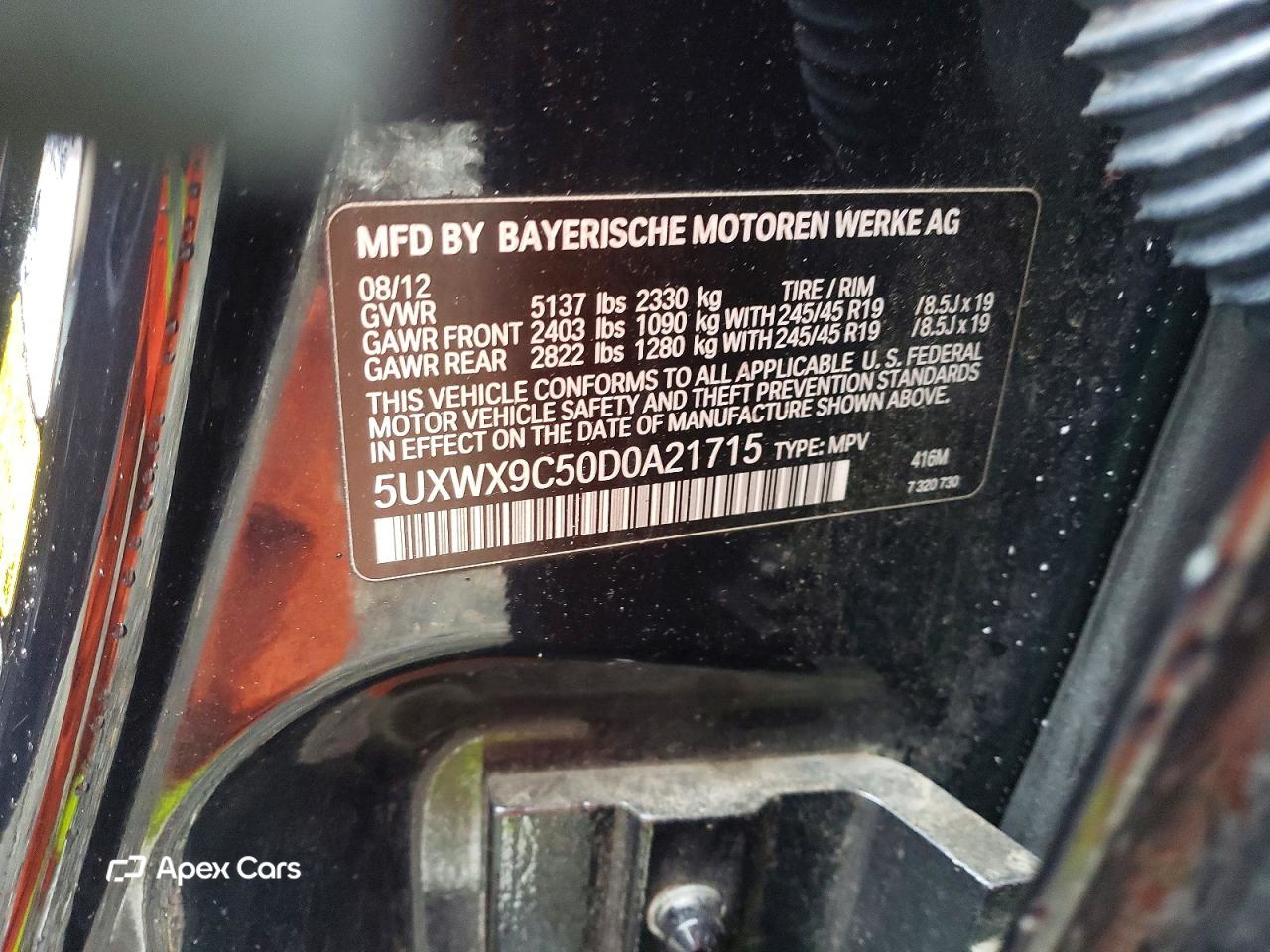 BMW X3 2013
