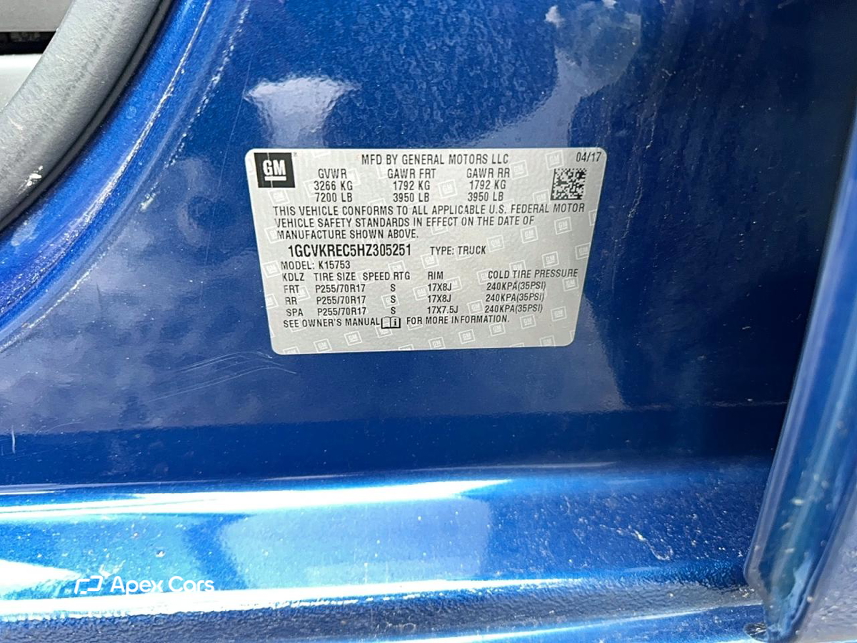 Chevrolet Silverado 2017