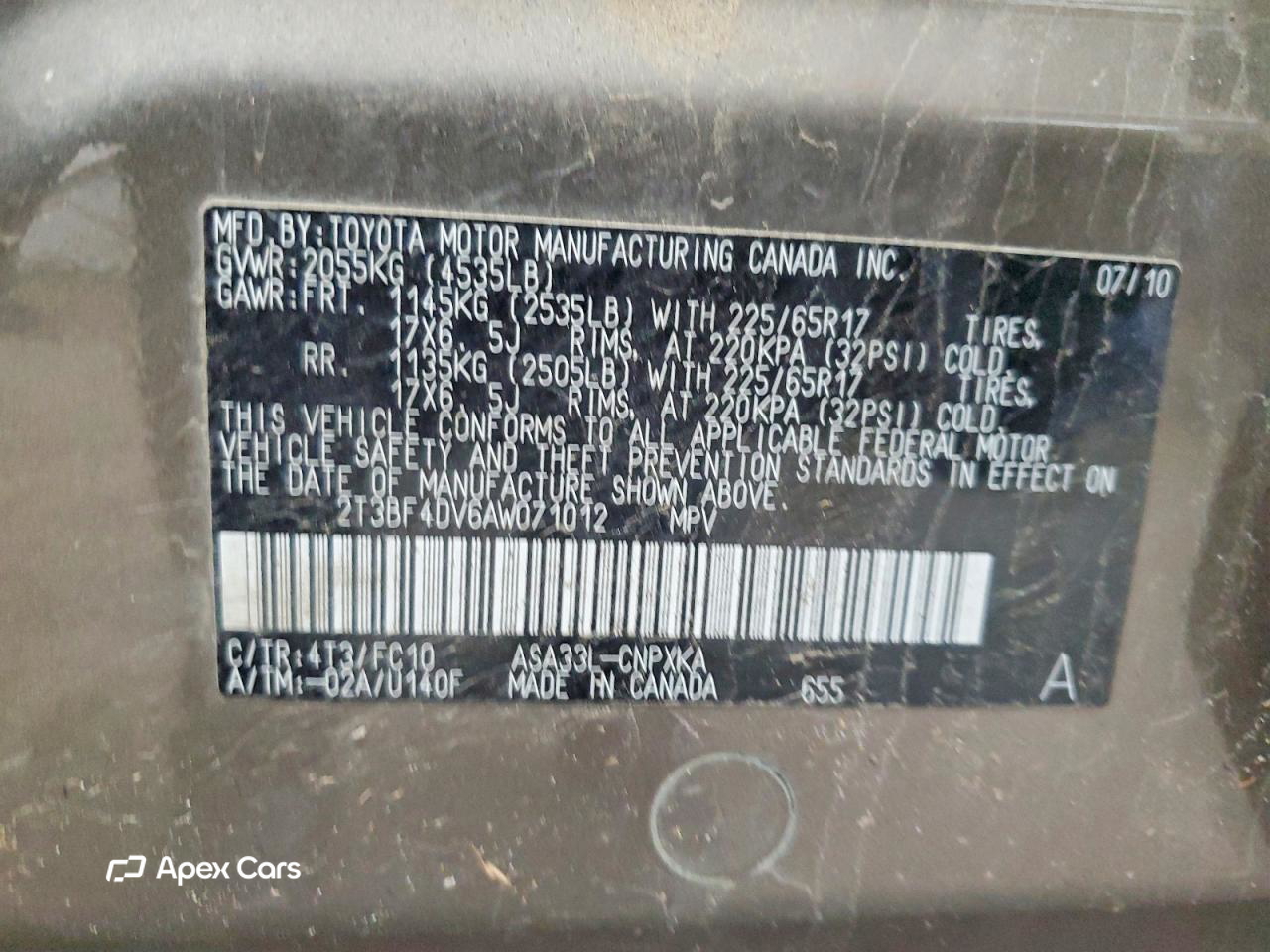 Toyota RAV 4 2010