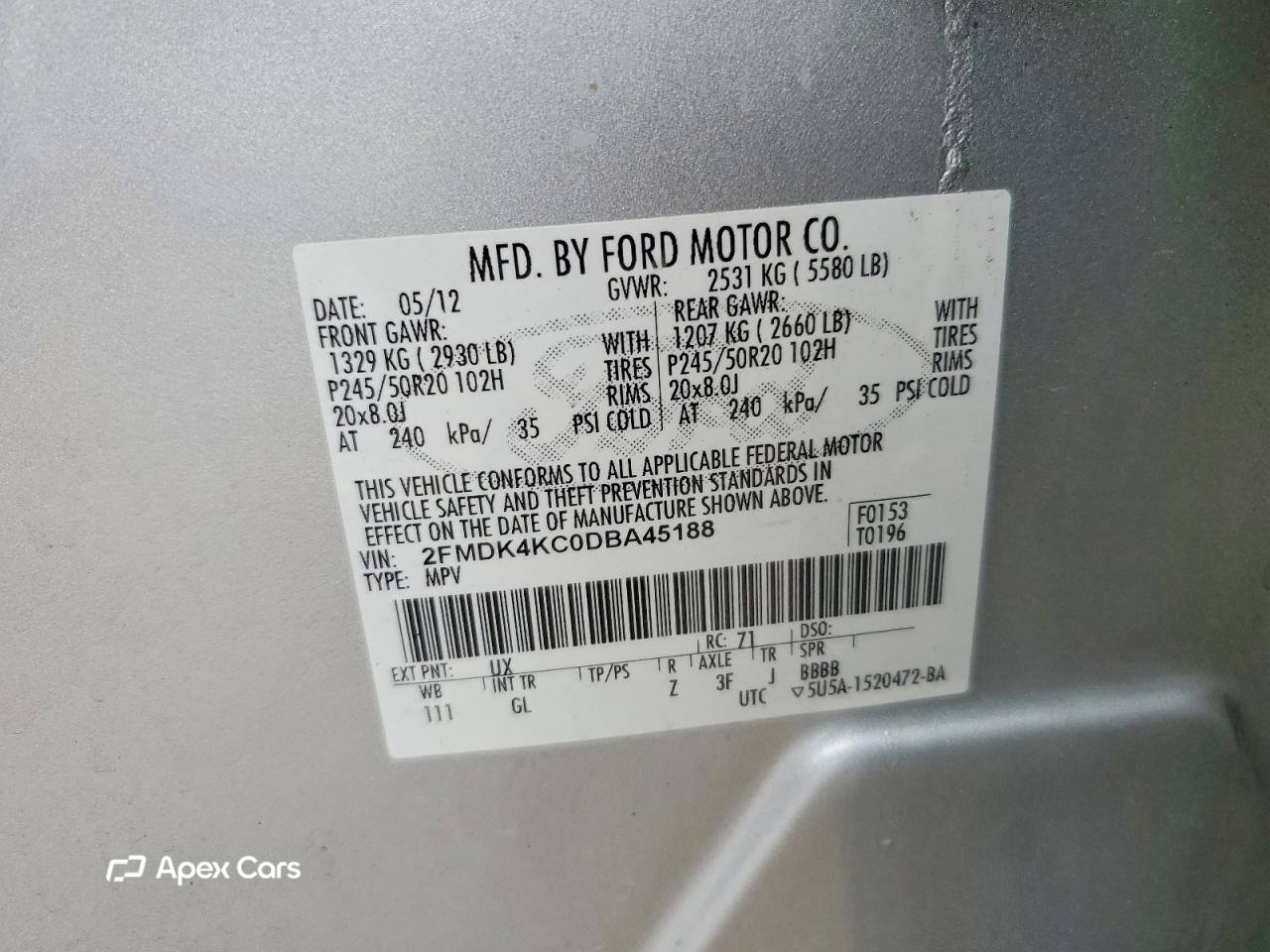 Ford Edge 2013
