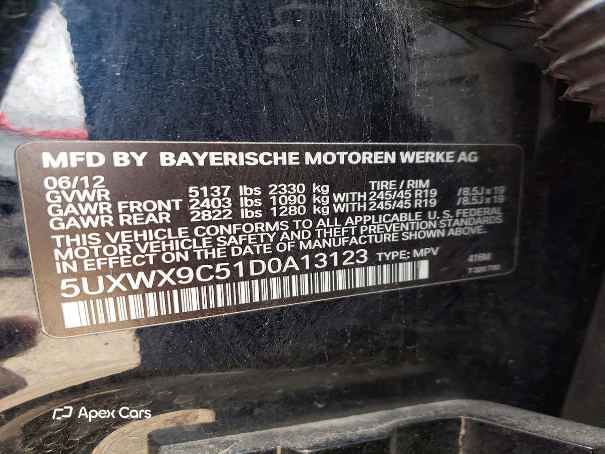 BMW X3 2013