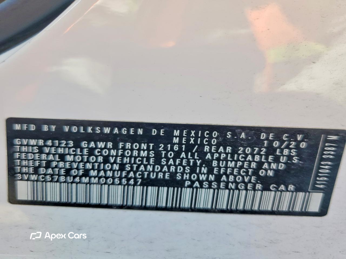 Volkswagen Jetta 2021