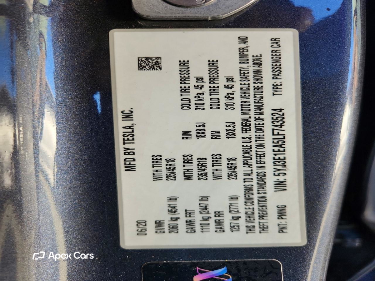 Tesla Model 3 2020