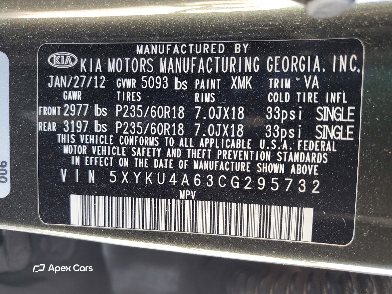 Kia Sorento 2012