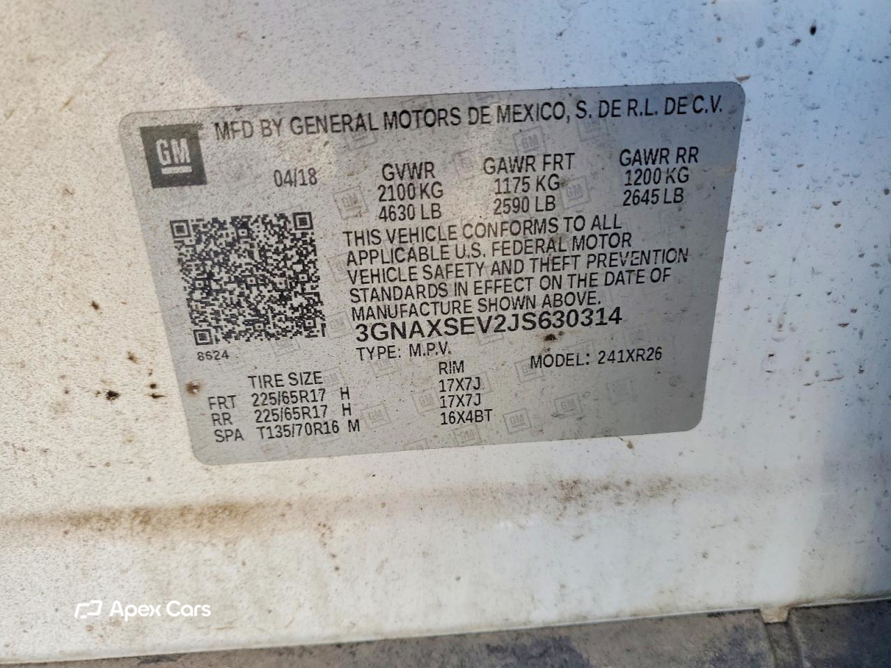 Chevrolet Equinox 2018