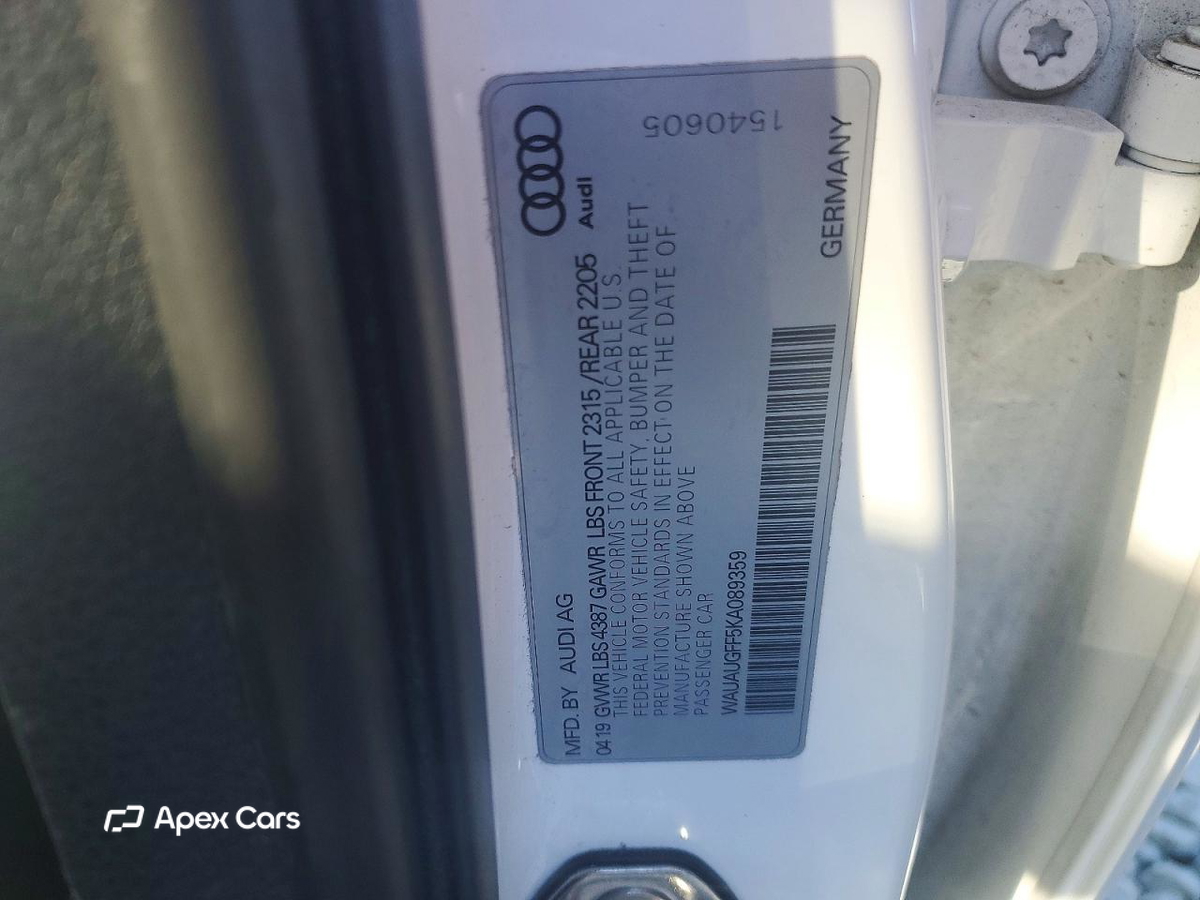 Audi A3 2019