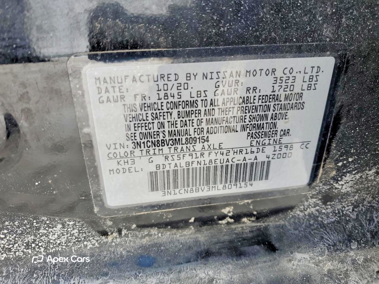 Nissan Versa 2021