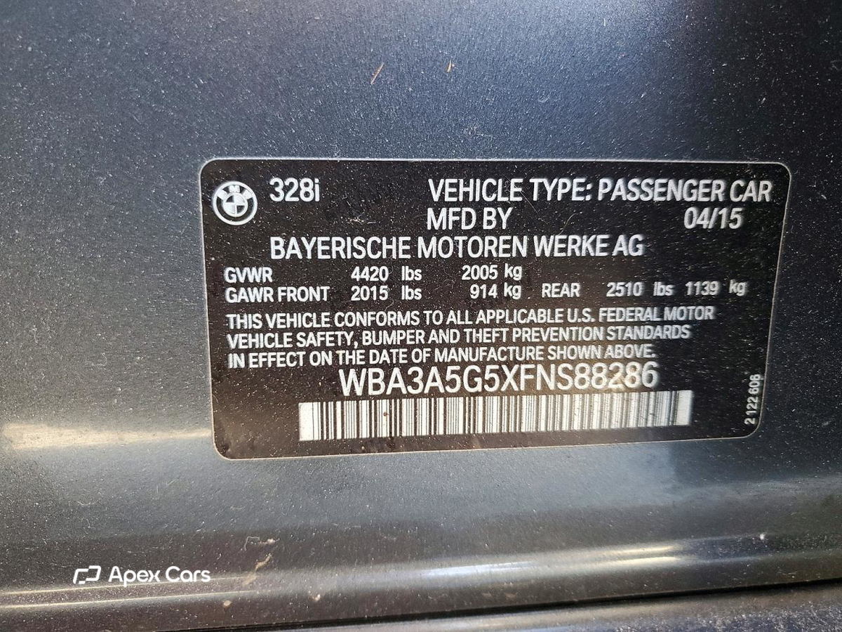 BMW Series 3 2015