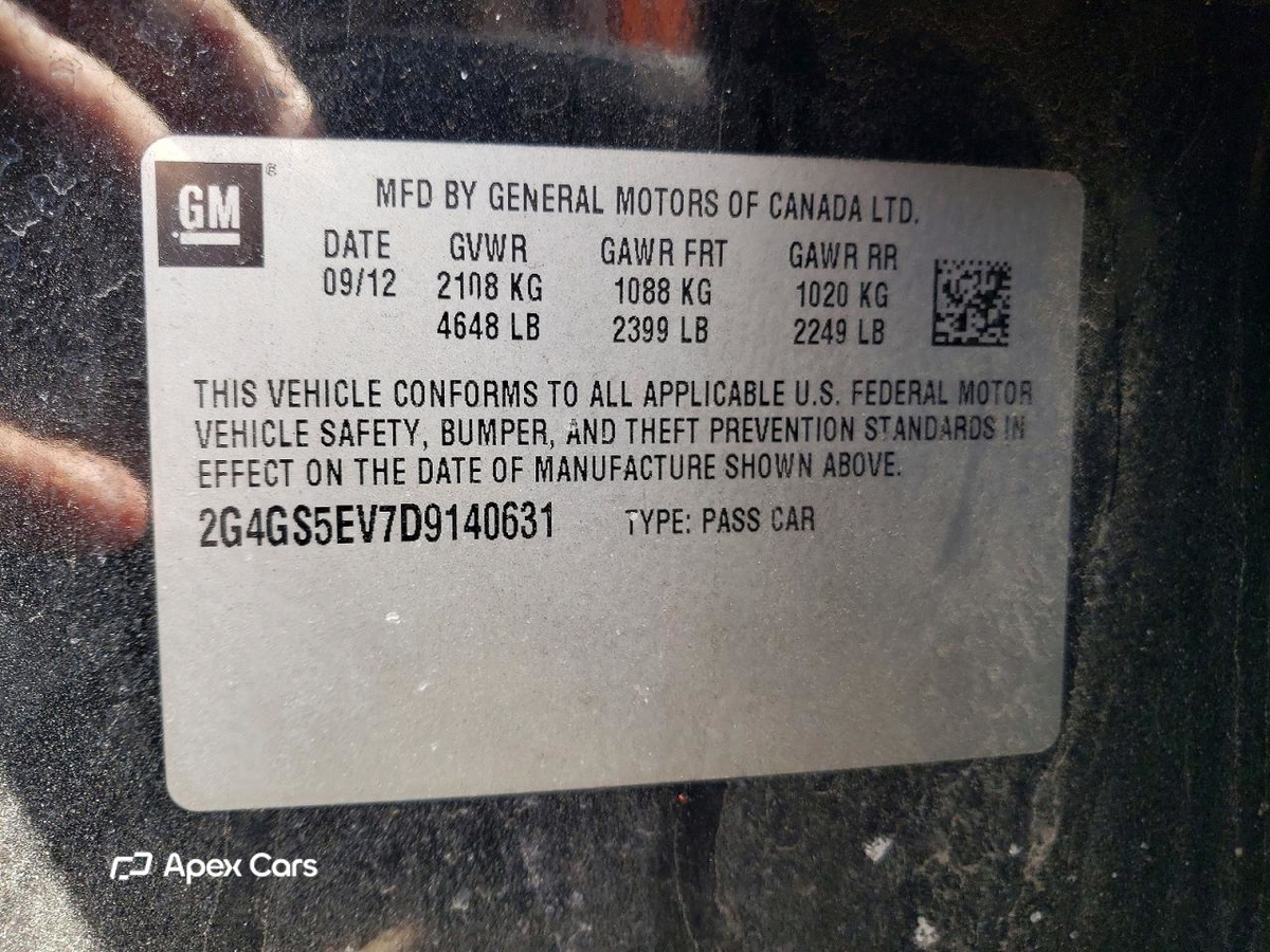 Buick Regal 2013
