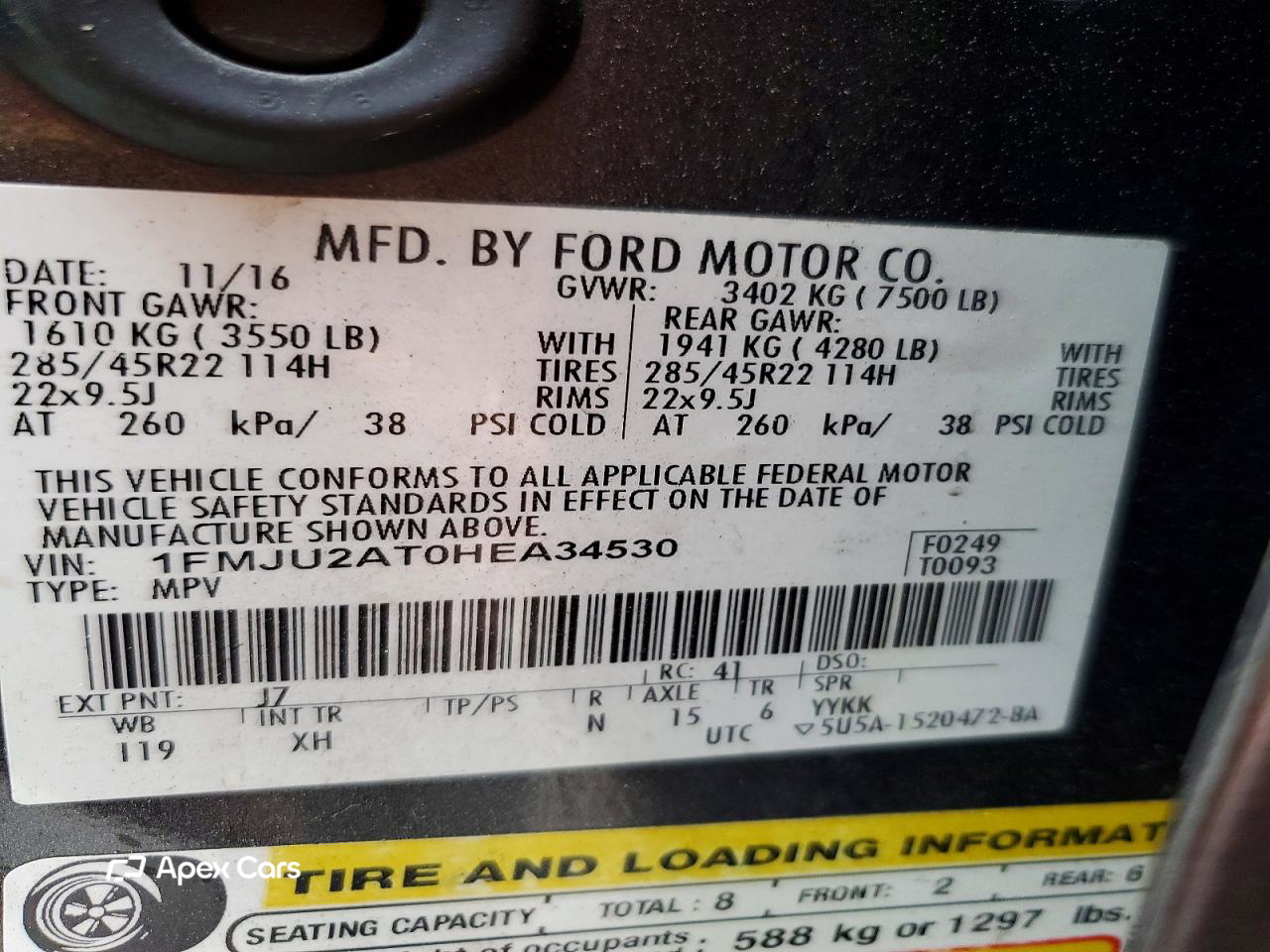 Ford Expedition 2017