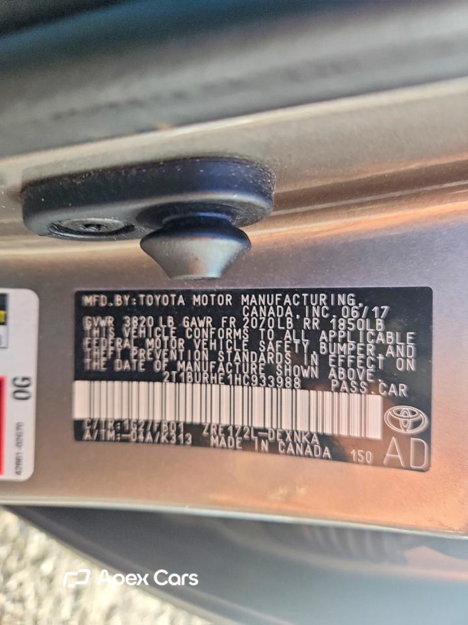 Toyota Corolla 2017