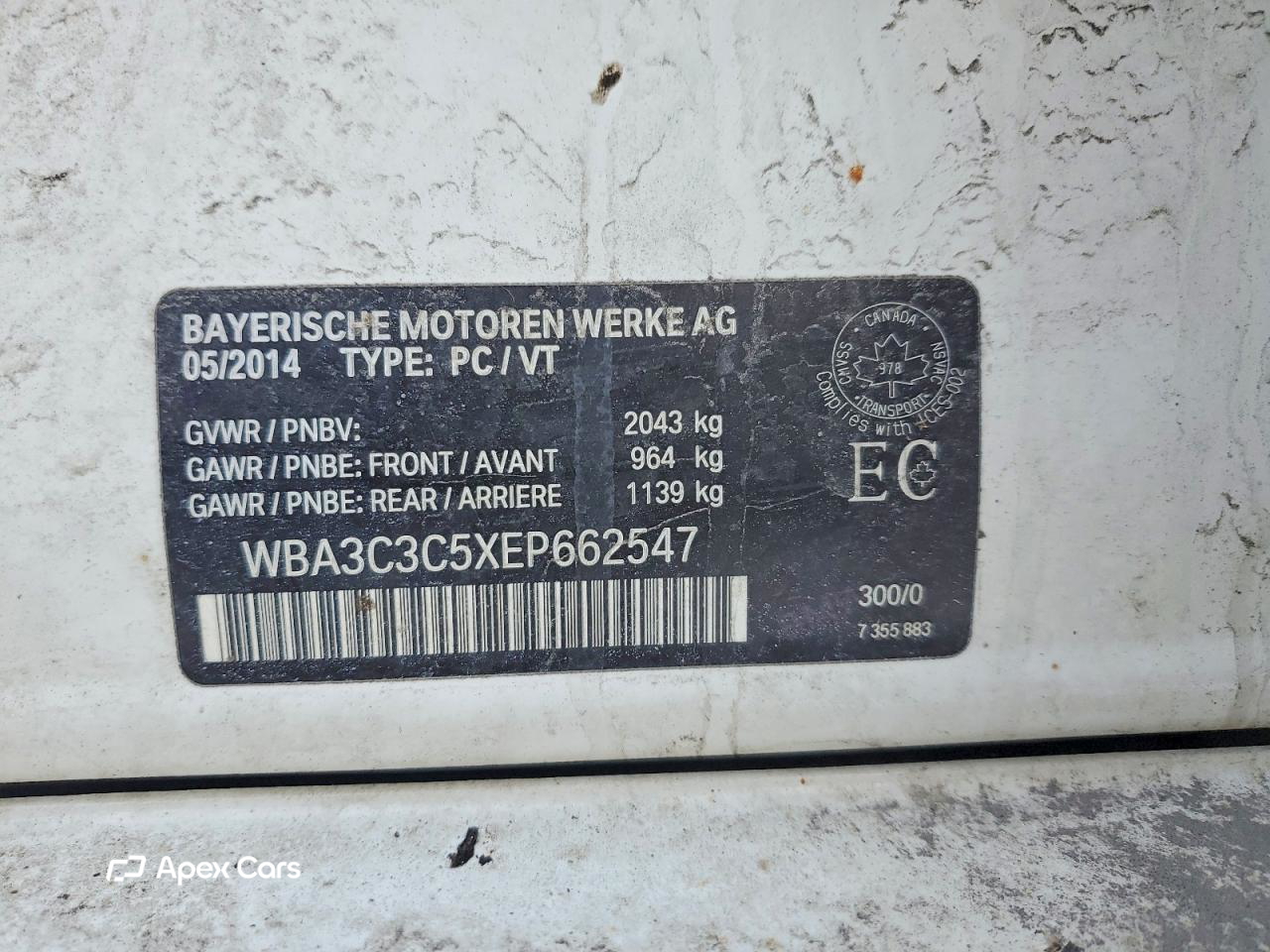 BMW Series 3 2014