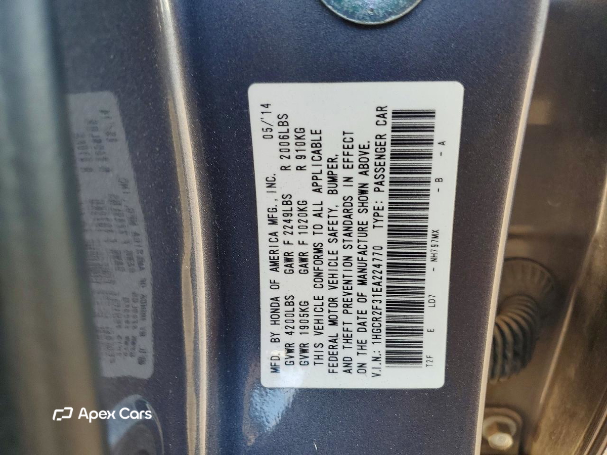 Honda Accord 2014