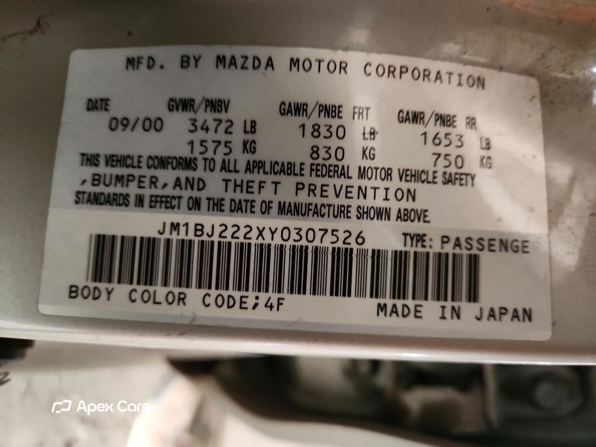 Mazda Protege 2000