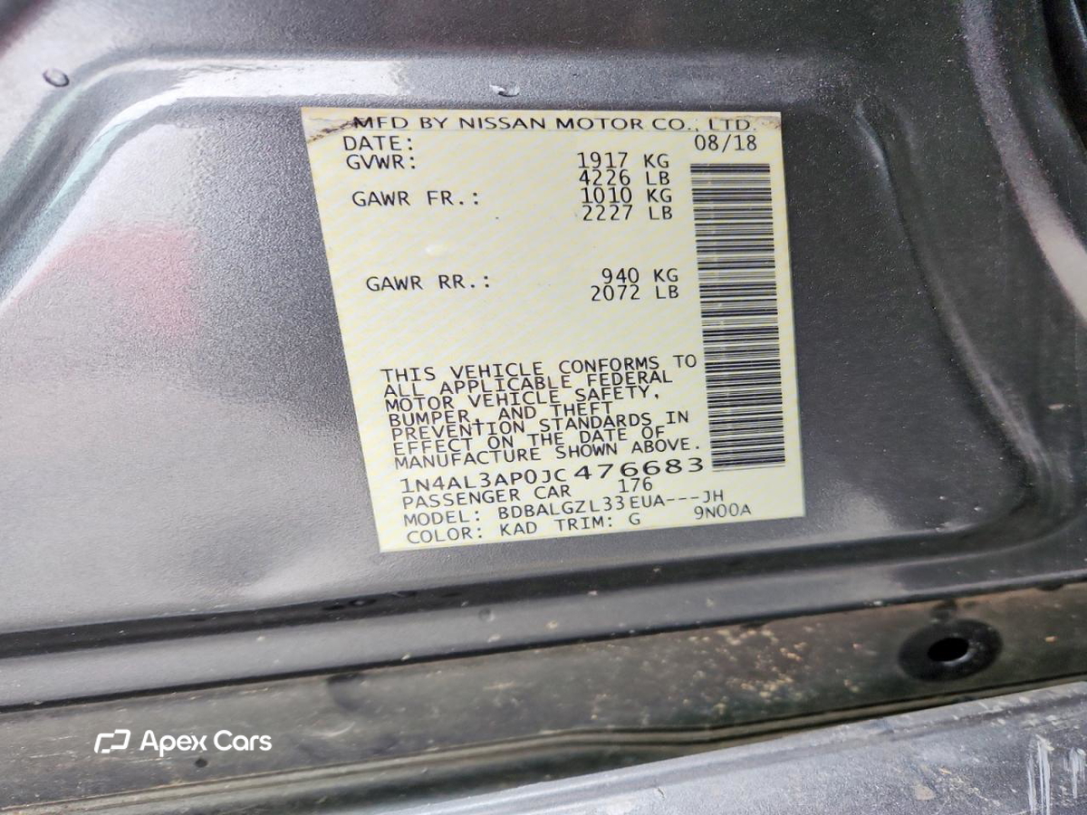 Nissan Altima 2018