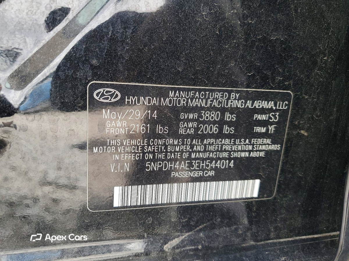 Hyundai Elantra 2014