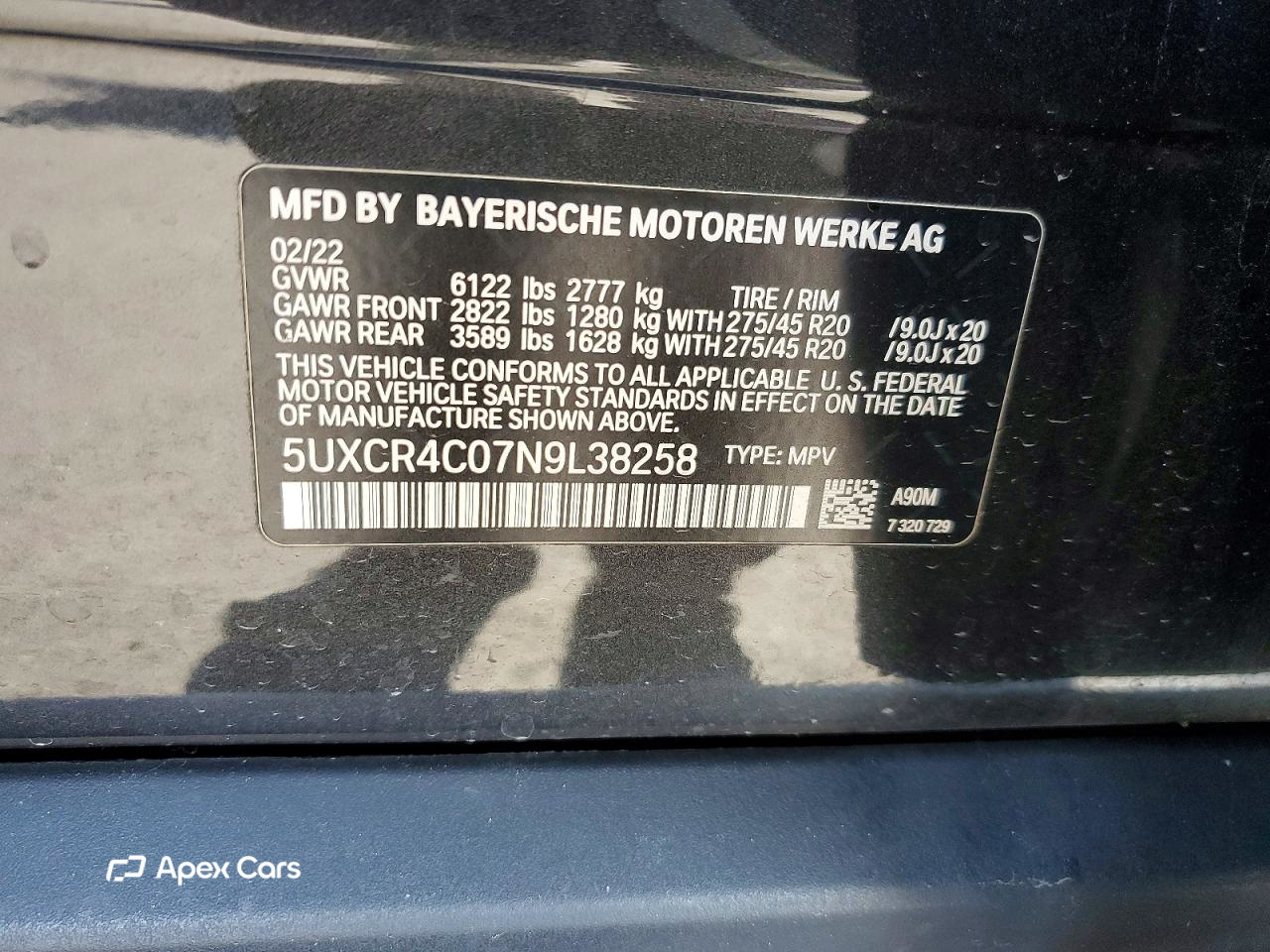 BMW X5 2022