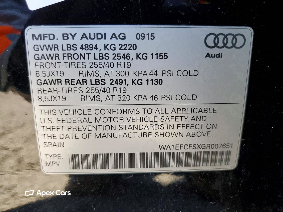 Audi Q3 2016