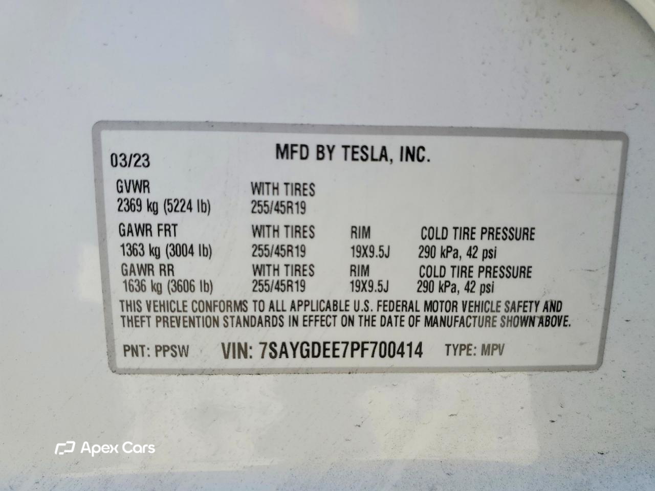 Tesla Model Y 2023
