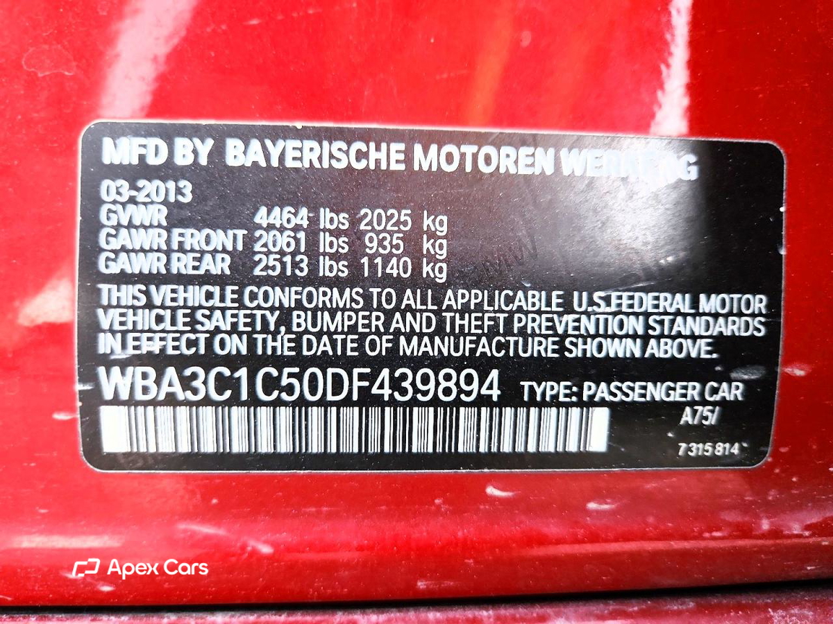 BMW Series 3 2013