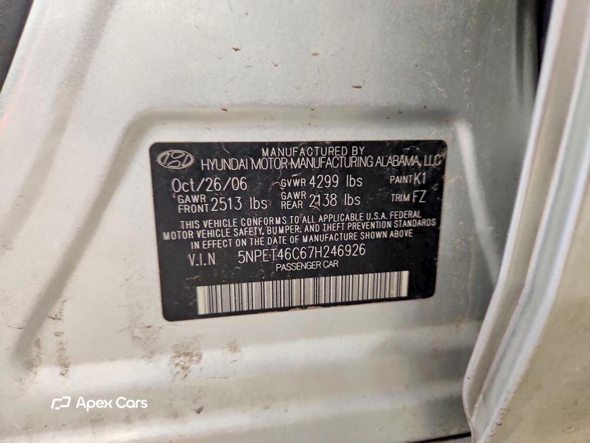 Hyundai Sonata 2007