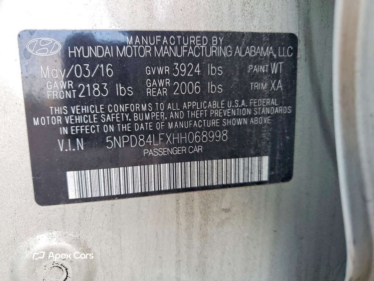 Hyundai Elantra 2017