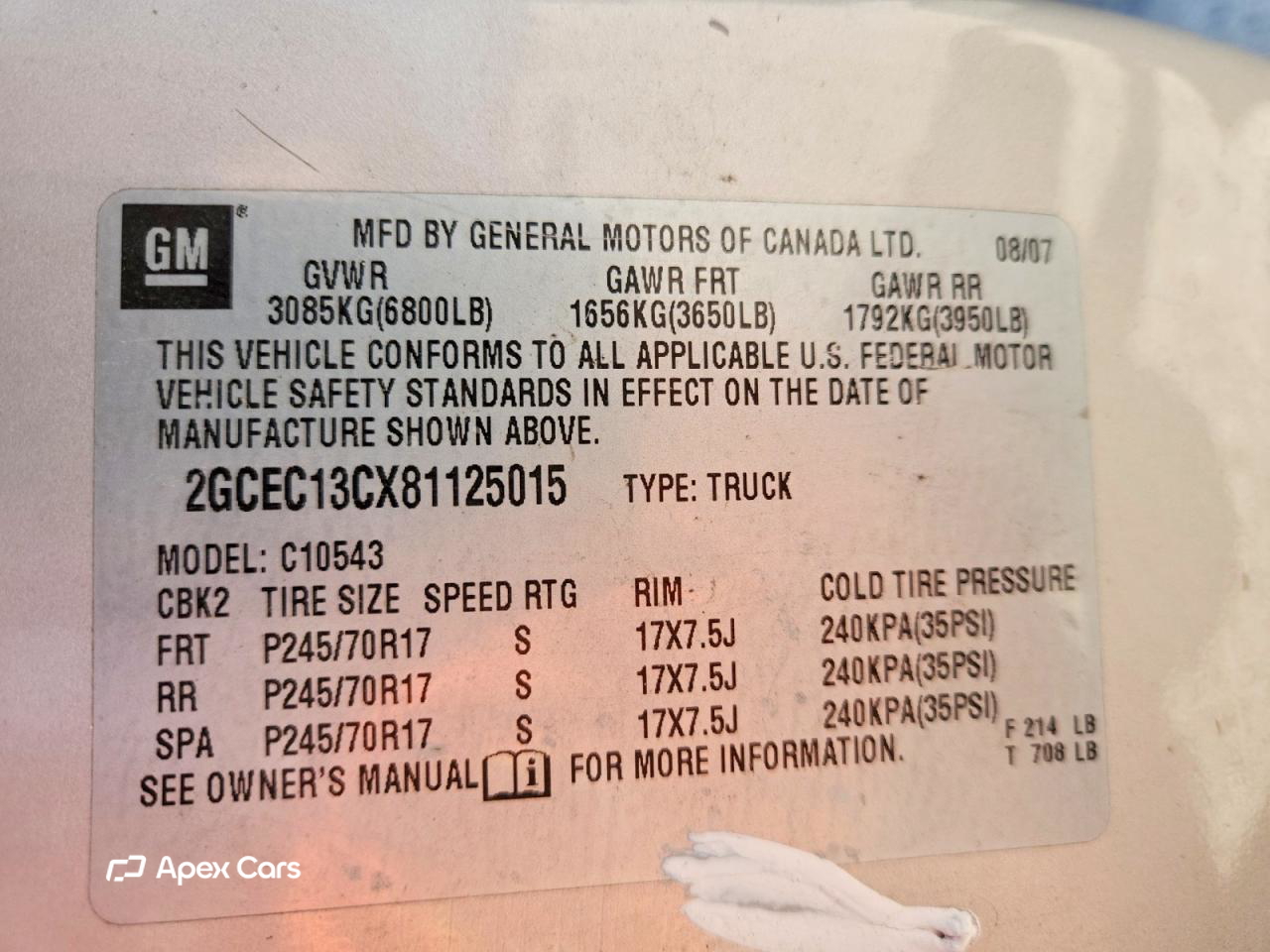 Chevrolet Silverado 2008
