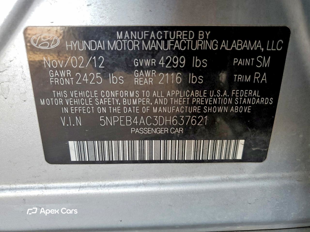 Hyundai Sonata 2013