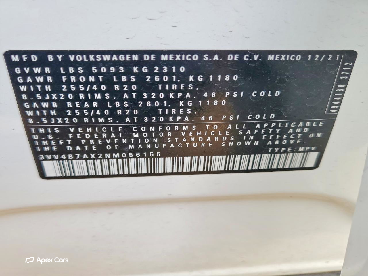 Volkswagen Tiguan 2022