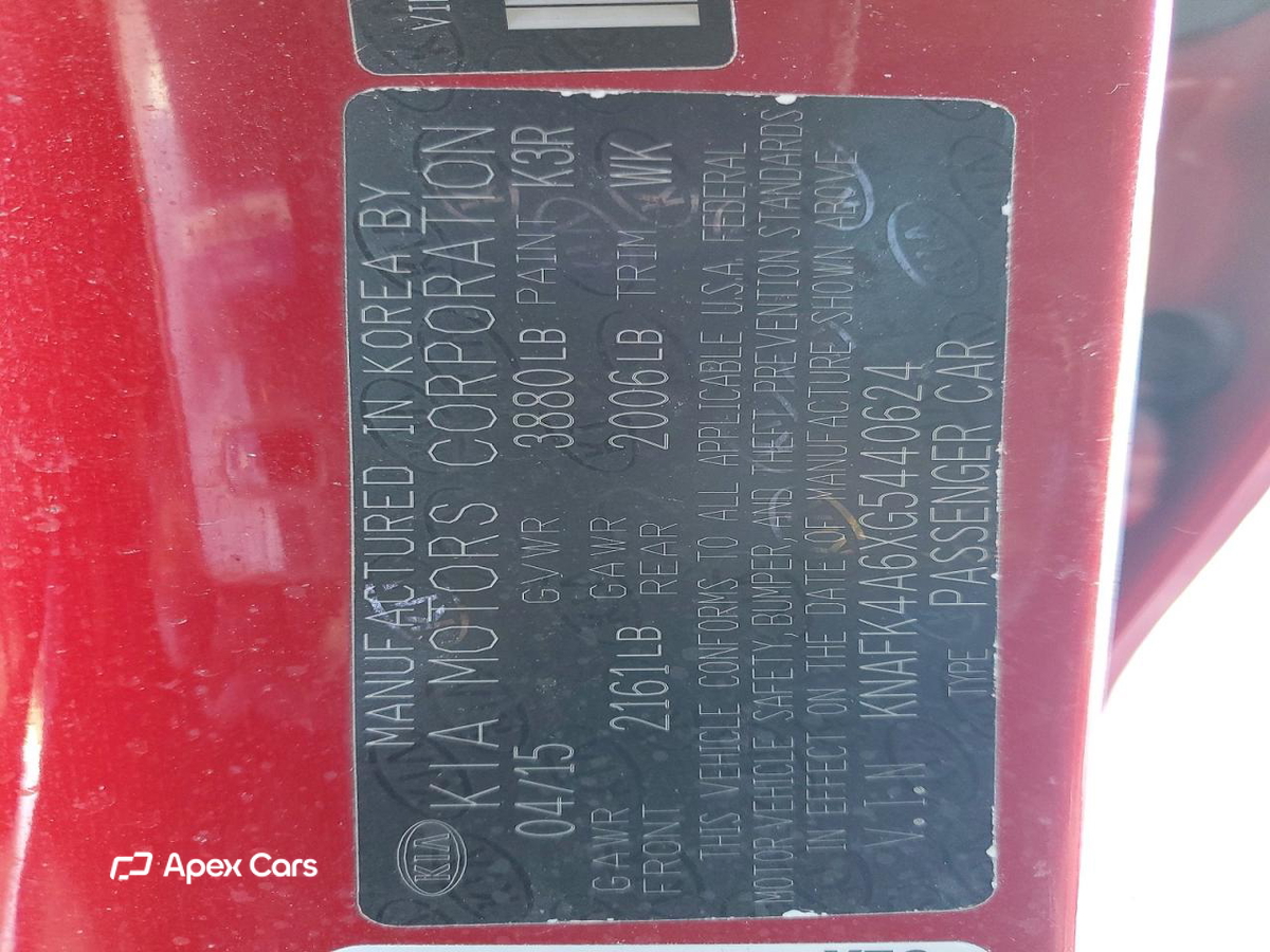 Kia Forte 2016