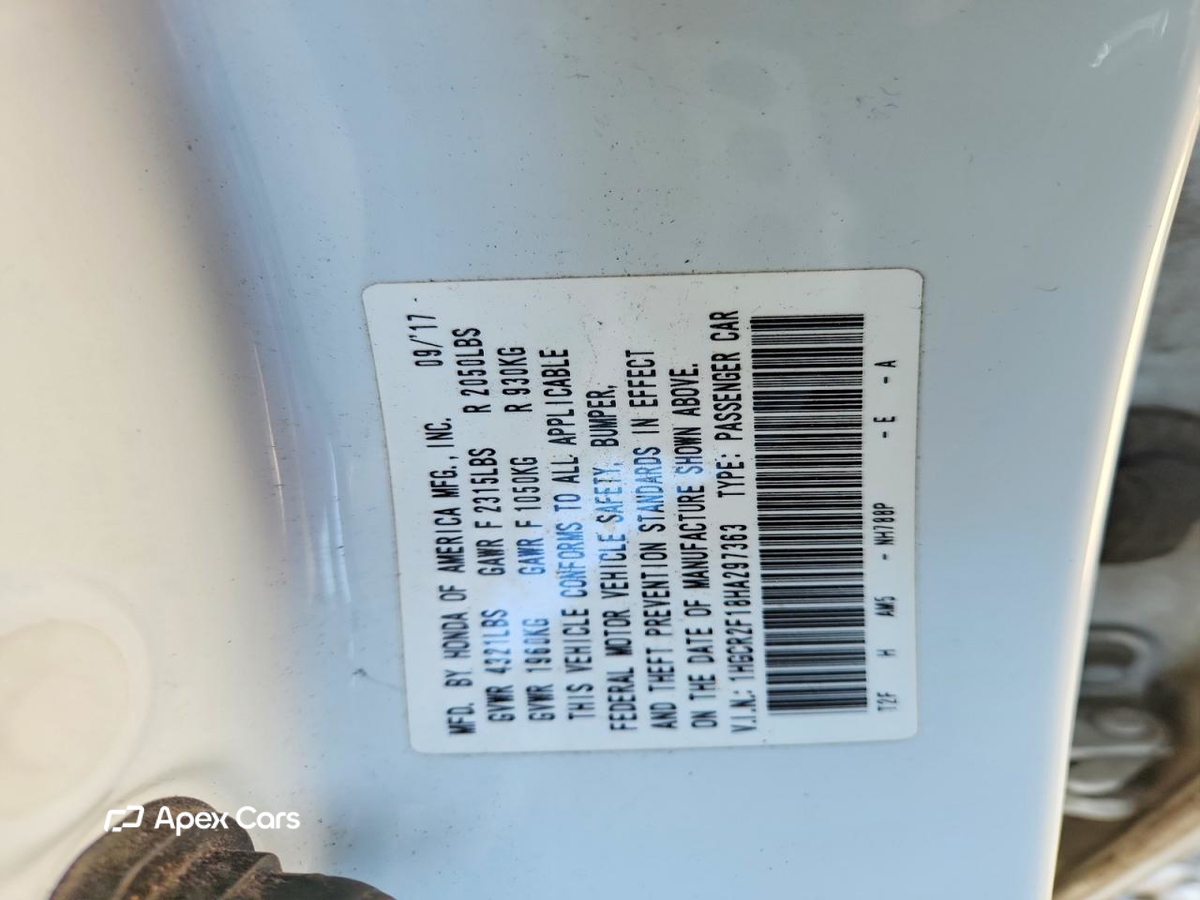 Honda Accord 2017