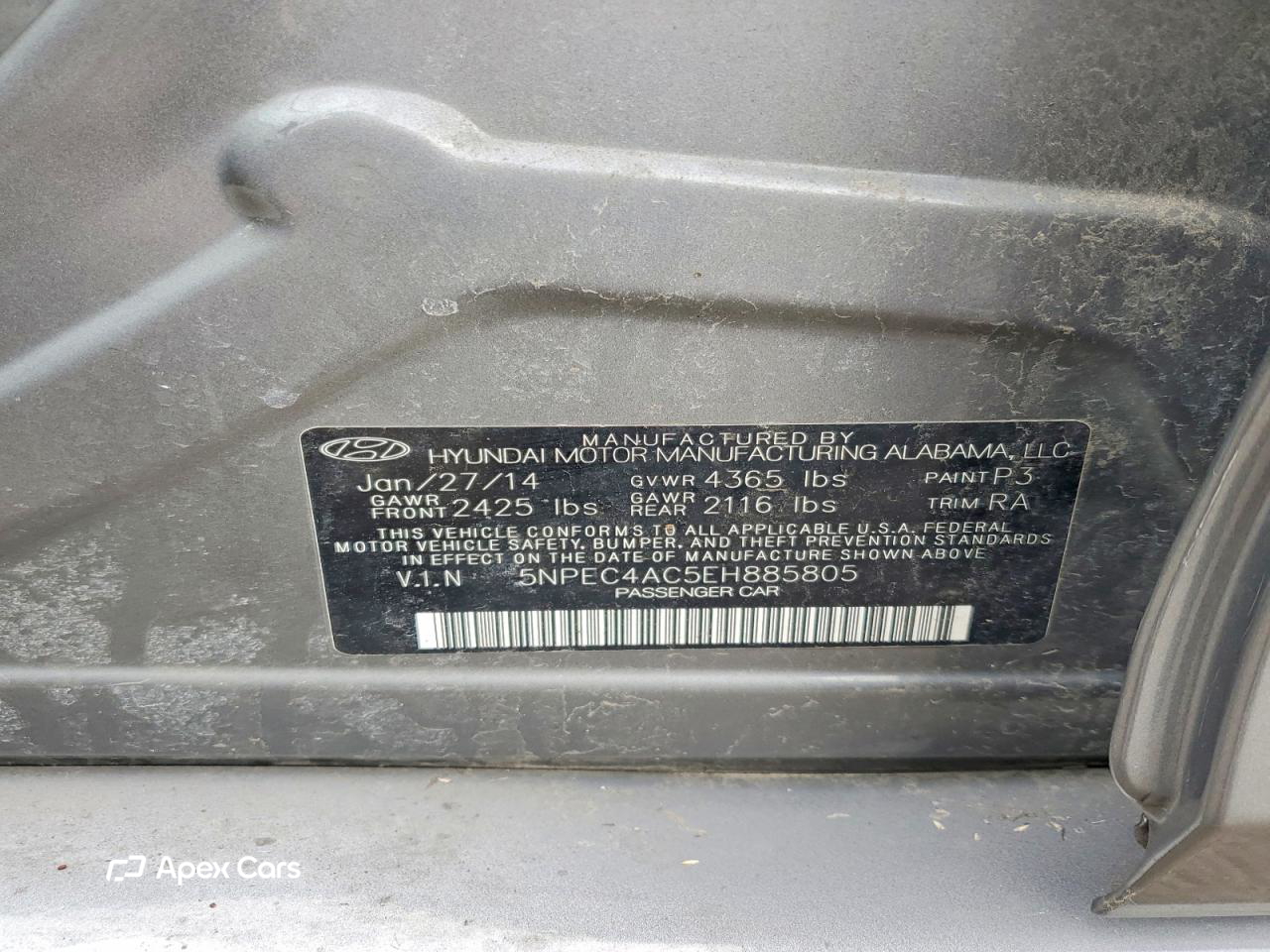 Hyundai Sonata 2014