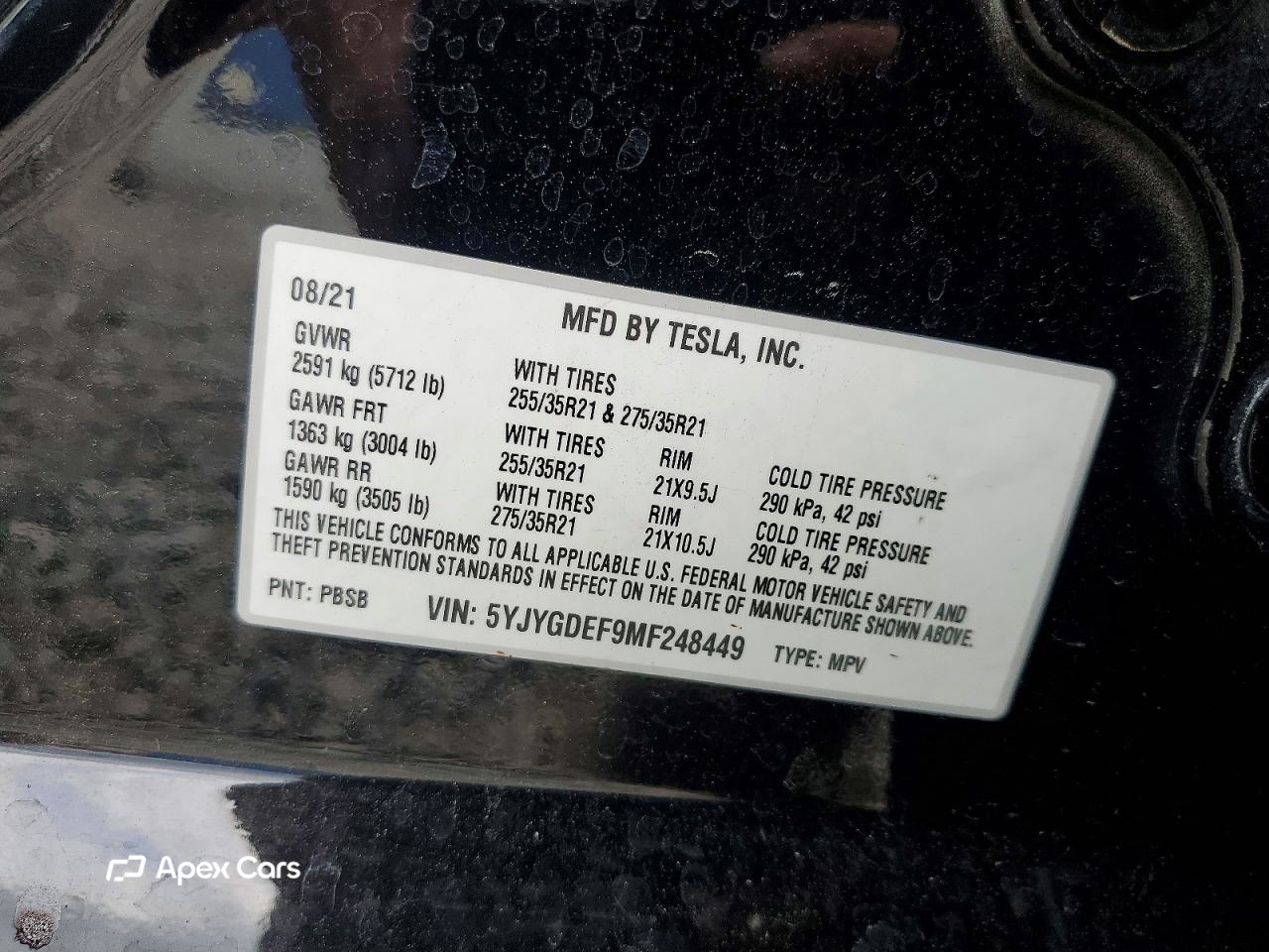 Tesla Model Y 2021