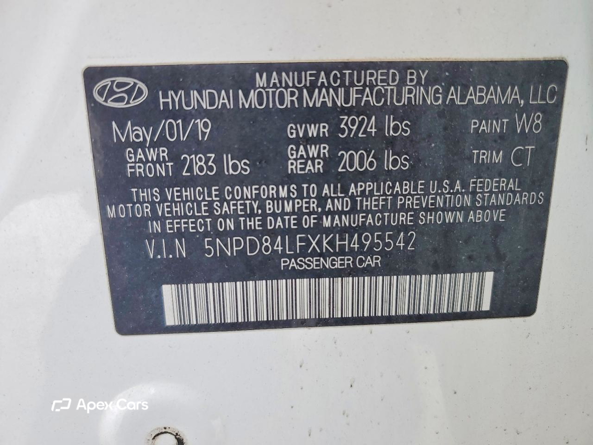 Hyundai Elantra 2019