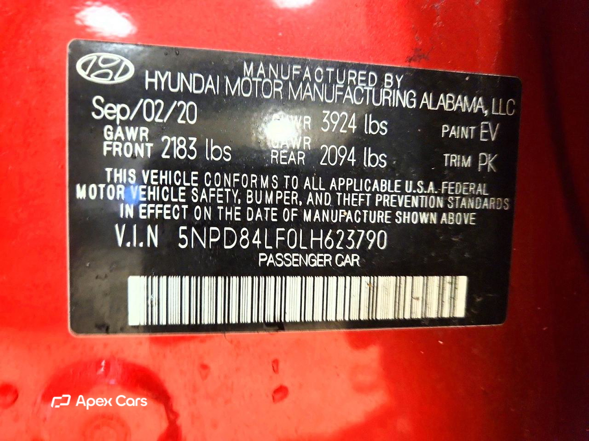 Hyundai Elantra 2020