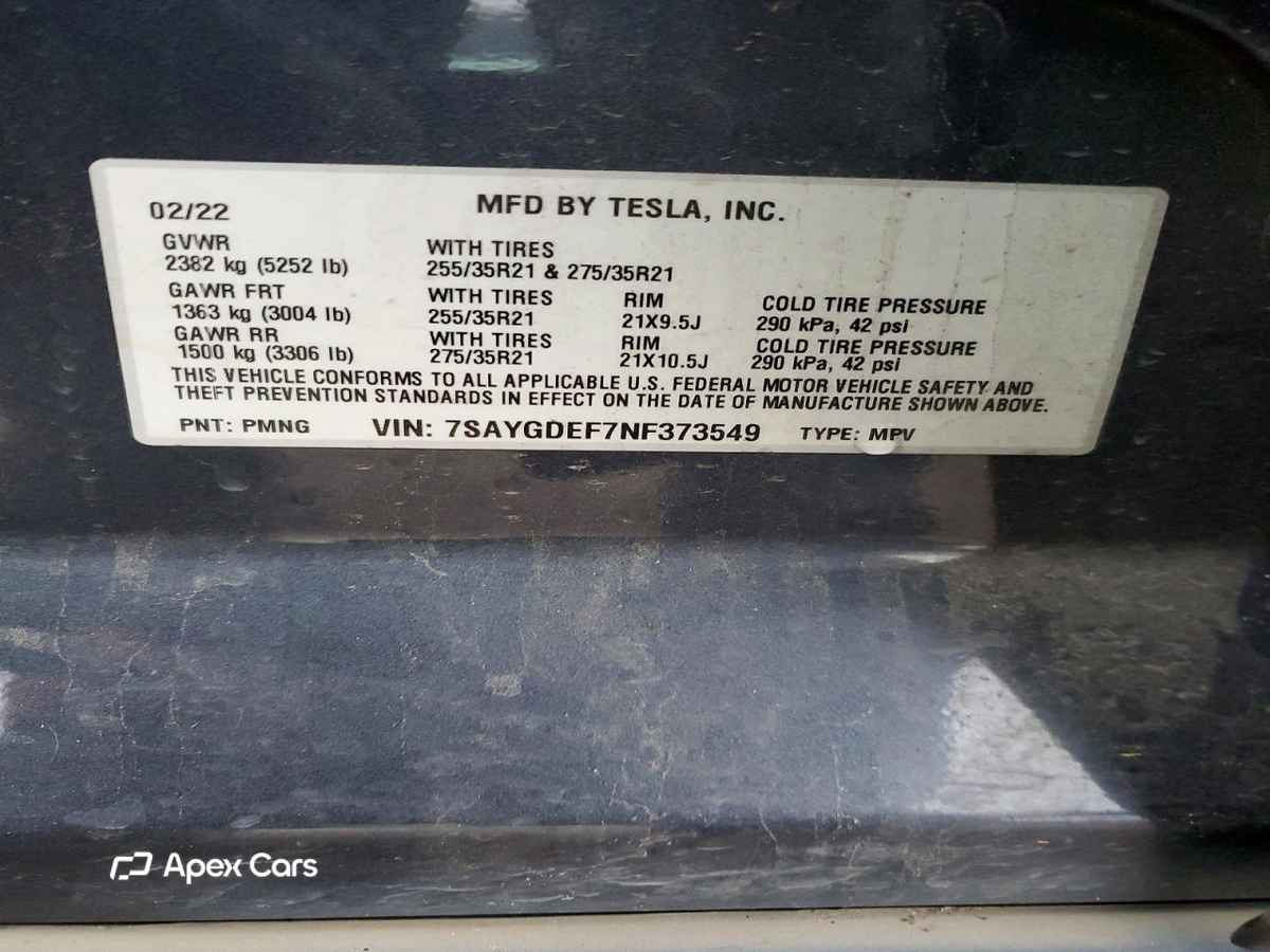 Tesla Model Y 2022